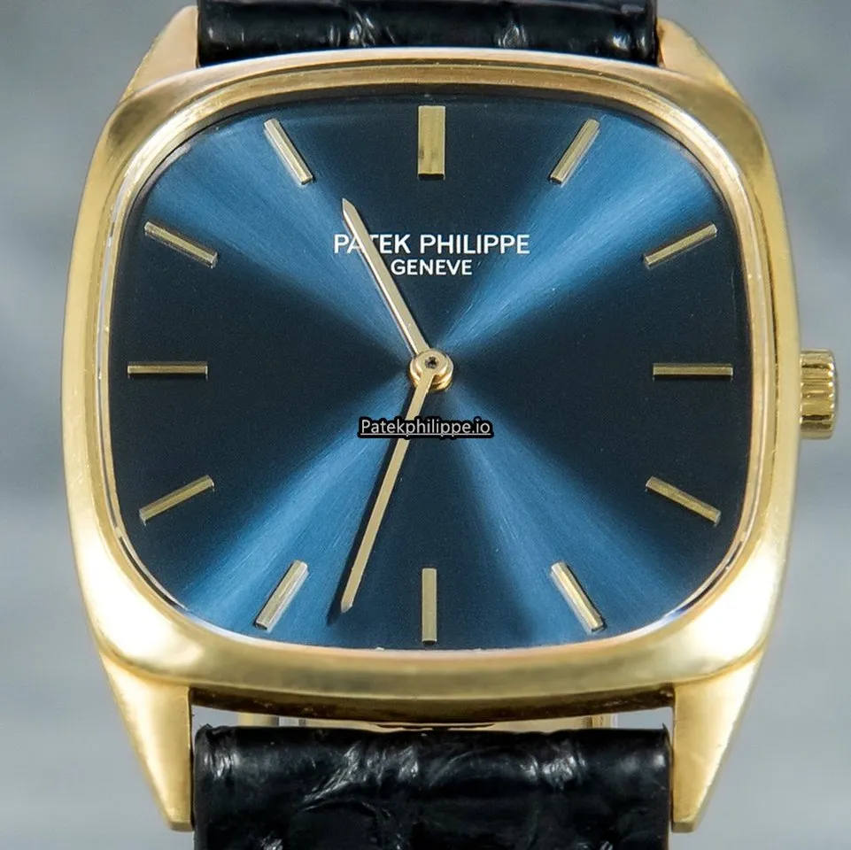 Alternative view of Patek Philippe Golden Ellipse 3566 28MM Yellow Gold Case Manual Winding