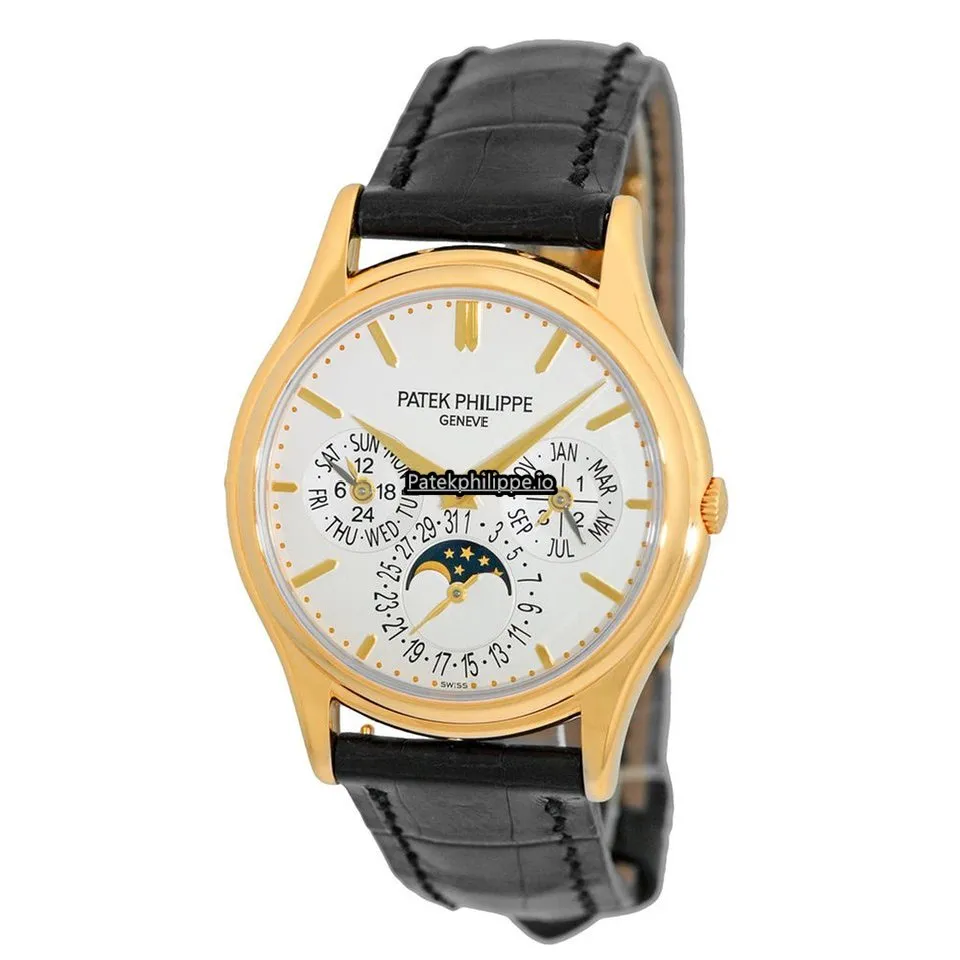 Patek Philippe Perpetual Calendar 5140j-001 38MM Yellow Gold Case Automatic
