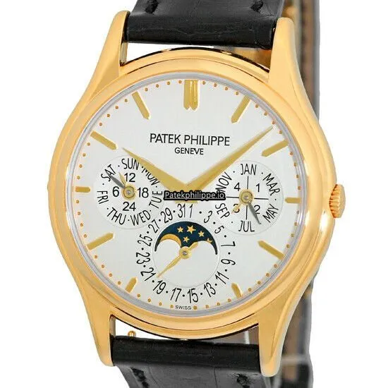 Alternative view of Patek Philippe Perpetual Calendar 5140j-001 38MM Yellow Gold Case Automatic