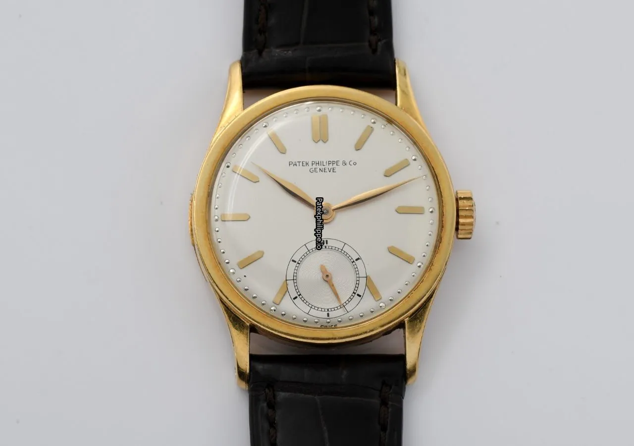 Patek Philippe Calatrava 96 Yellow Gold Case Manual Winding