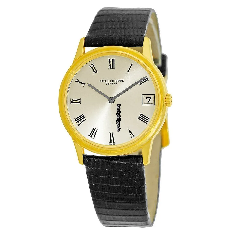 Patek Philippe Calatrava 3601j 33MM Yellow Gold Case Automatic