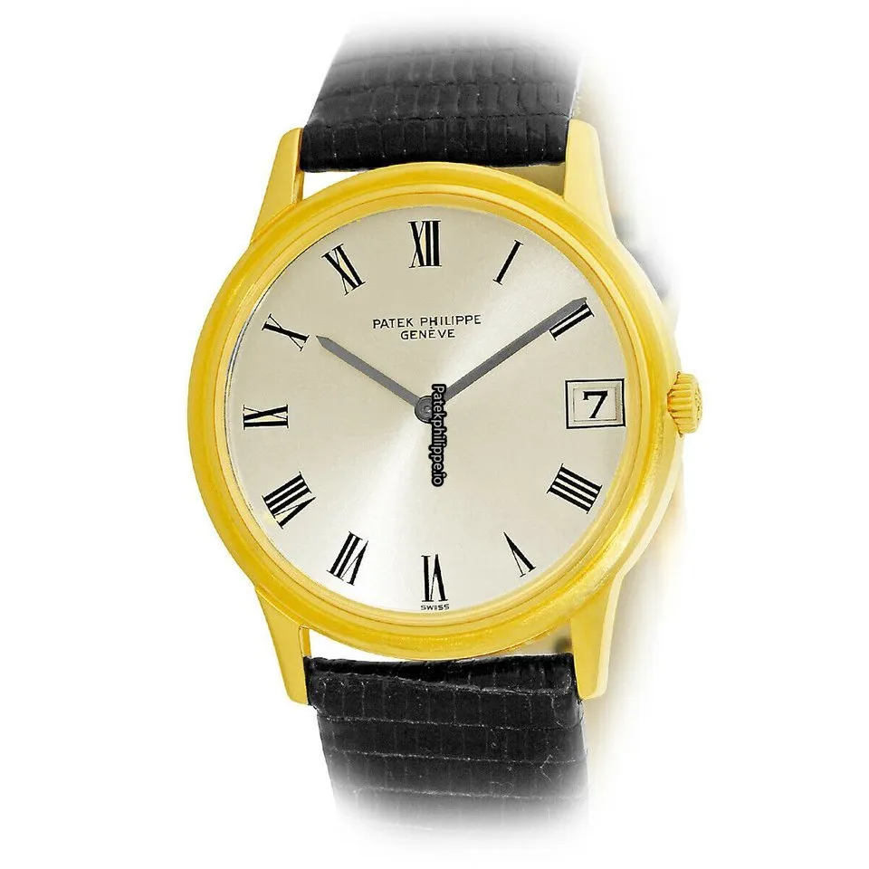 Alternative view of Patek Philippe Calatrava 3601j 33MM Yellow Gold Case Automatic