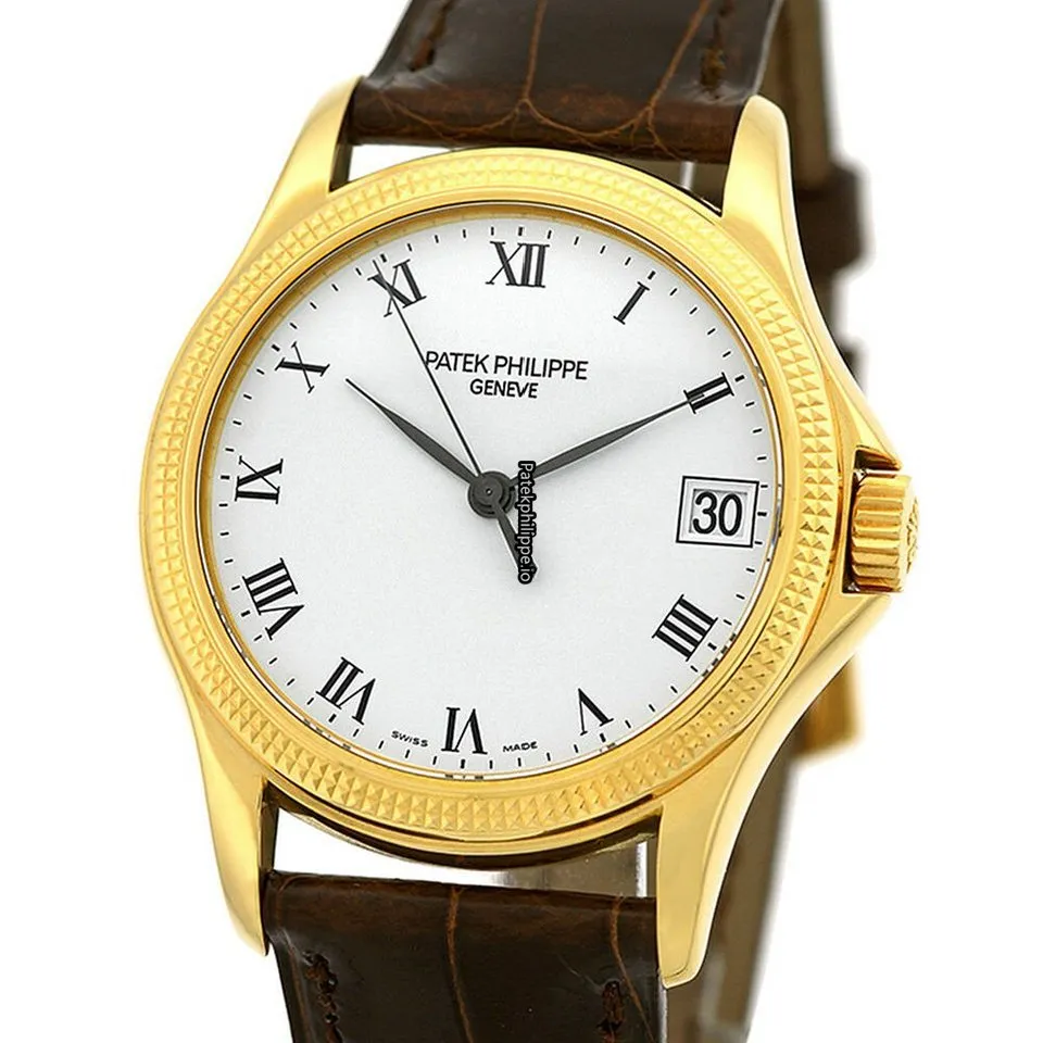 Alternative view of Patek Philippe Calatrava 5117-j Automatic