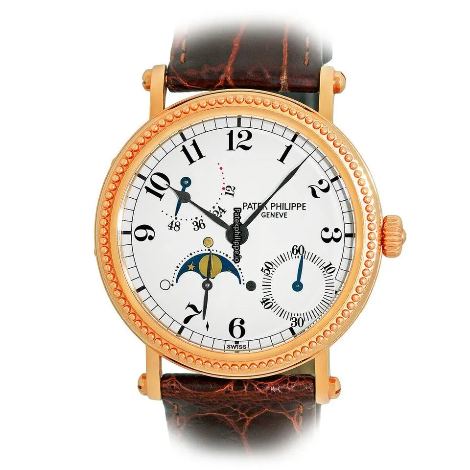 Alternative view of Patek Philippe Complications 5015r-001 36MM Rose Gold Case Automatic