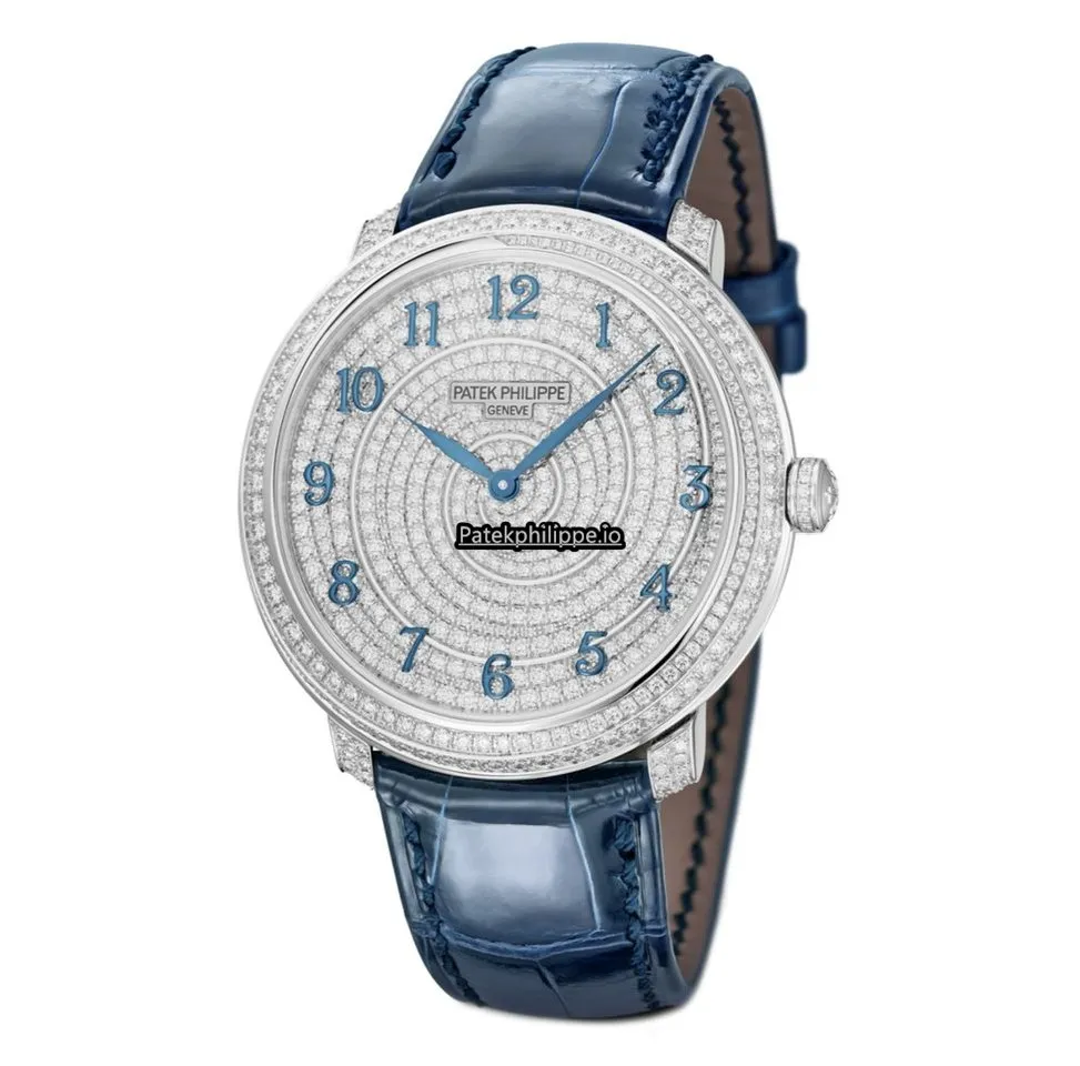 Alternative view of Patek Philippe Calatrava 4978/400g-001 37MM White Gold Case Automatic