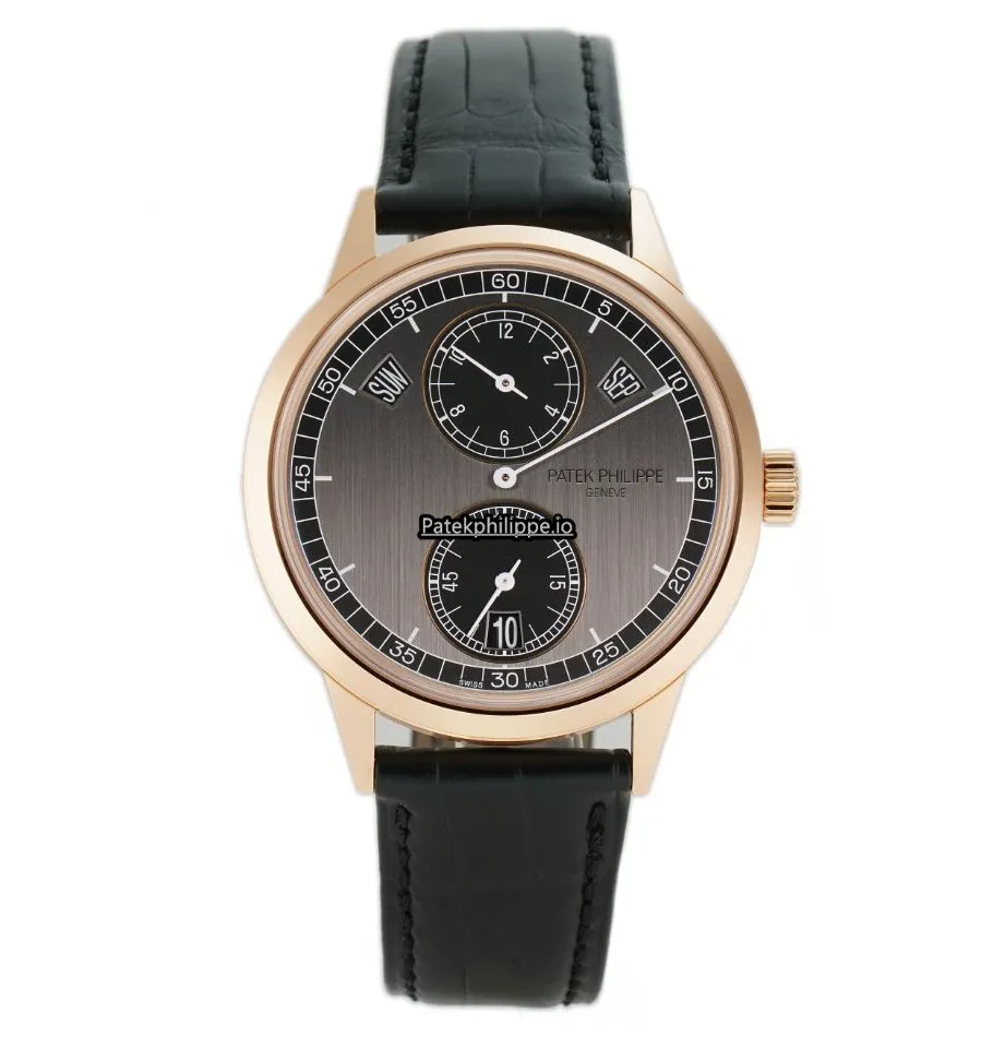 Alternative view of Patek Philippe Annual Calendar 5235/50r-001 41MM Rose Gold Case Automatic
