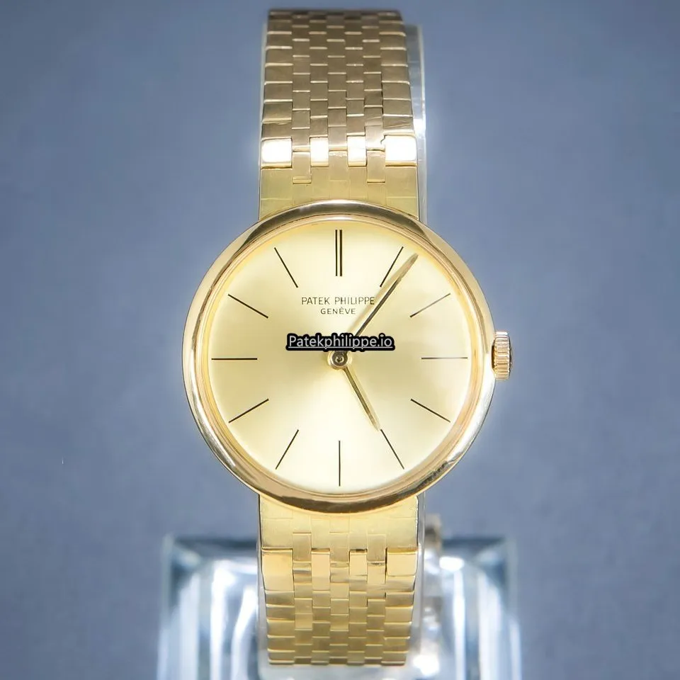 Patek Philippe Calatrava Jan-42 28MM Yellow Gold Case Manual Winding