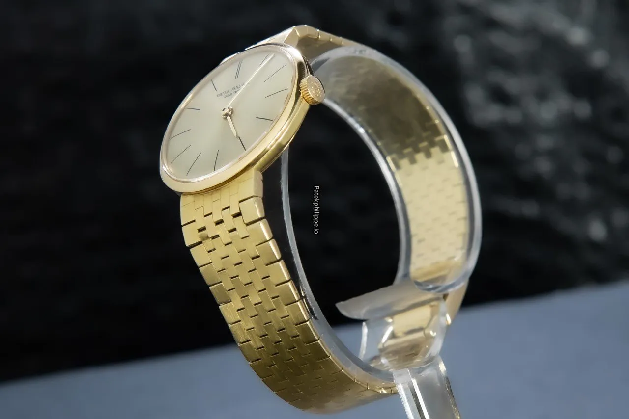 Alternative view of Patek Philippe Calatrava Jan-42 28MM Yellow Gold Case Manual Winding