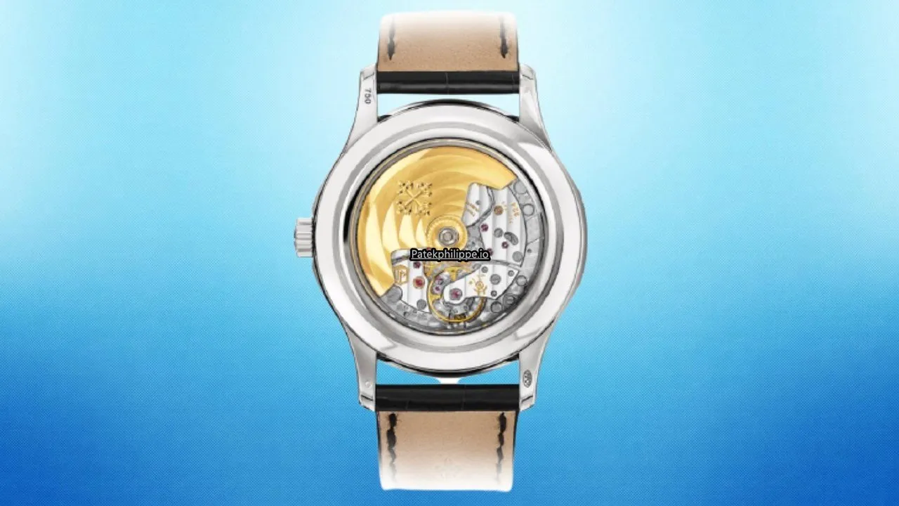Alternative view of Patek Philippe Annual Calendar 5205g-013 40MM White Gold Case Automatic