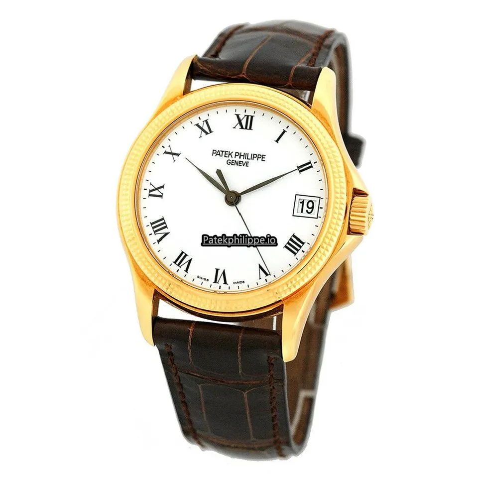 Patek Philippe Calatrava 5117-j 38MM Yellow Gold Case Automatic