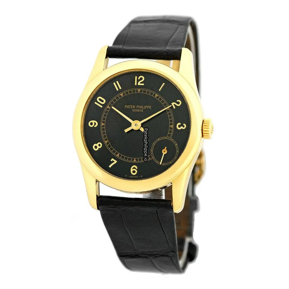 Patek Philippe Calatrava 5000-j 33MM Yellow Gold Case Automatic