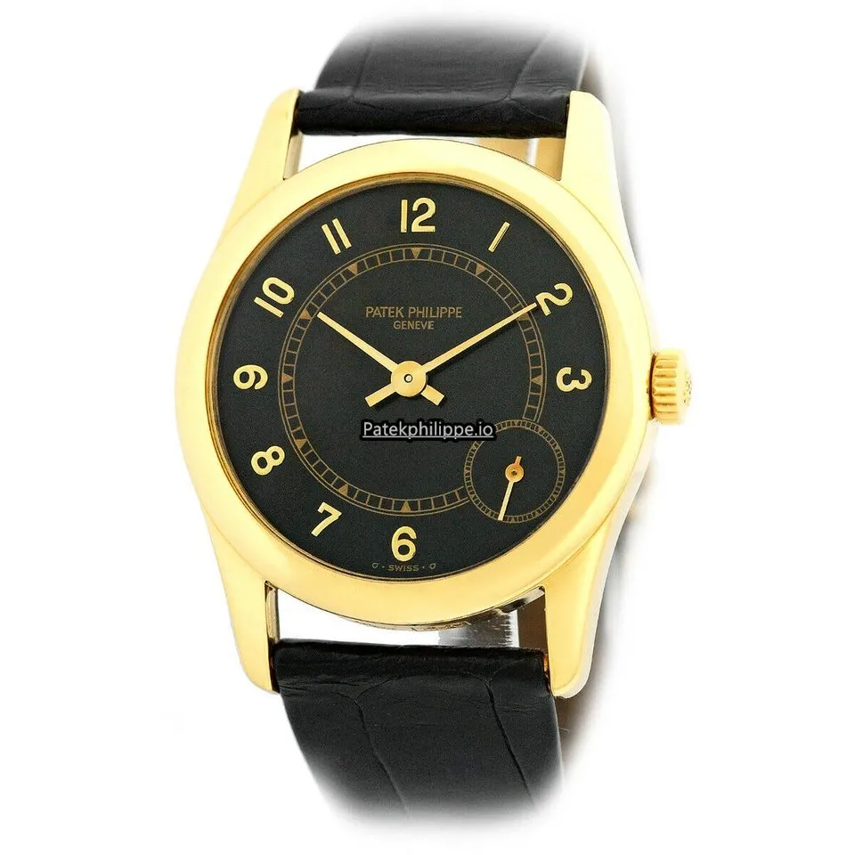 Alternative view of Patek Philippe Calatrava 5000-j 33MM Yellow Gold Case Automatic