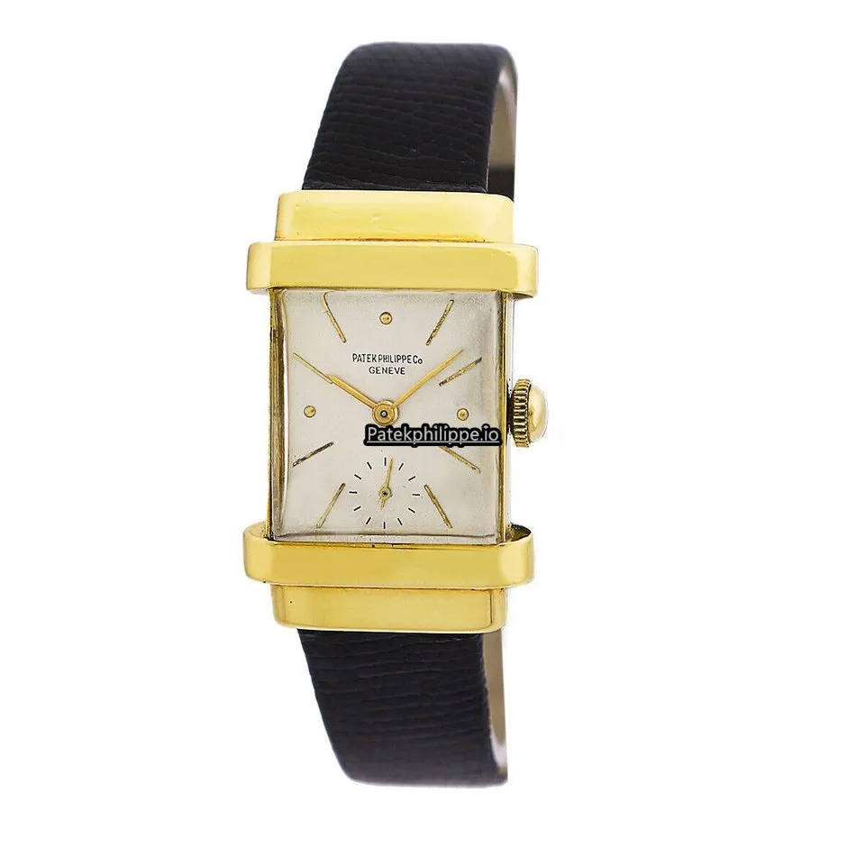 Patek Philippe Vintage 20x30MM Yellow Gold Case Manual Winding