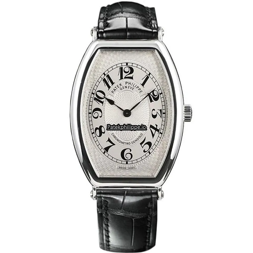 Patek Philippe Gondolo 5098p 32x42MM Platinum Case Manual Winding