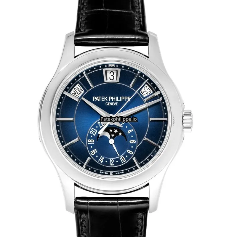 Alternative view of Patek Philippe Annual Calendar 5205g-013 40MM White Gold Case Automatic