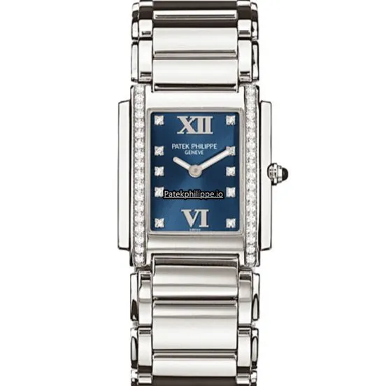 Patek Philippe Twenty-4 4910/10a 25x30MM Steel Case Quartz