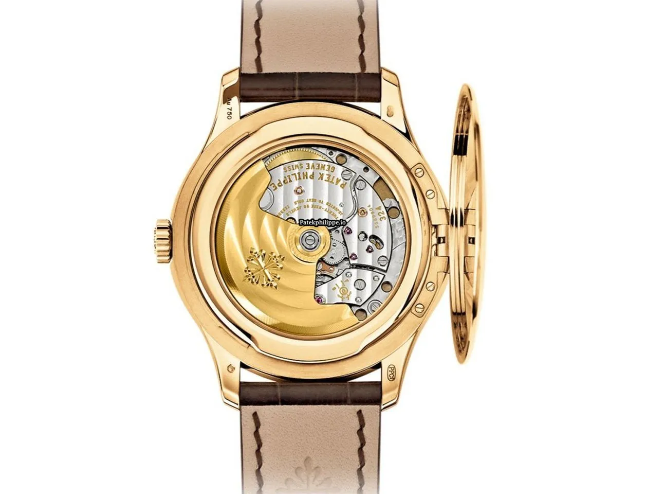 Alternative view of Patek Philippe Calatrava 5227j-001 39MM Yellow Gold Case Automatic