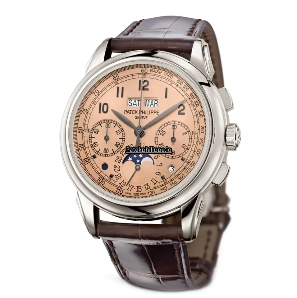 Alternative view of Patek Philippe Perpetual Calendar 5270p-001 41MM Platinum Case Manual Winding