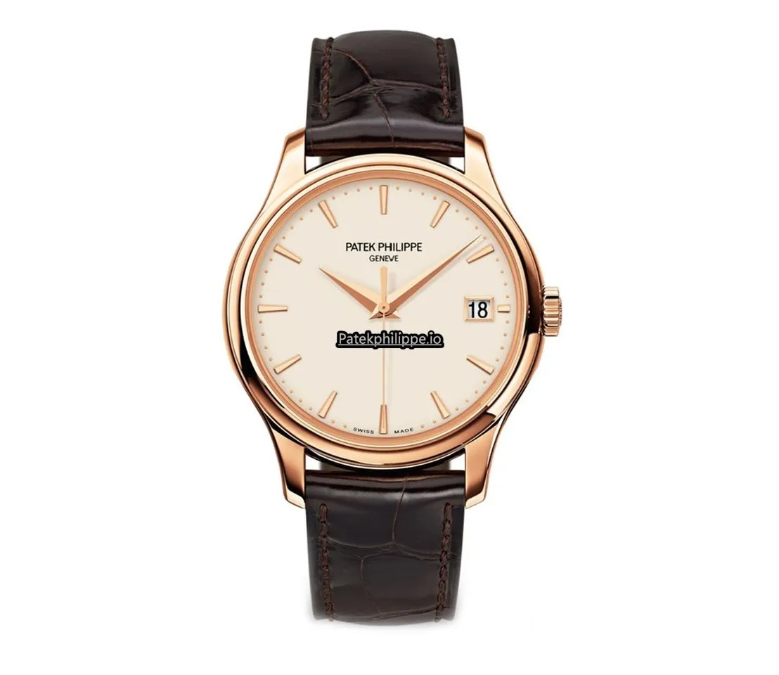 Patek Philippe Calatrava 5227r-001 39MM Rose Gold Case Manual Winding