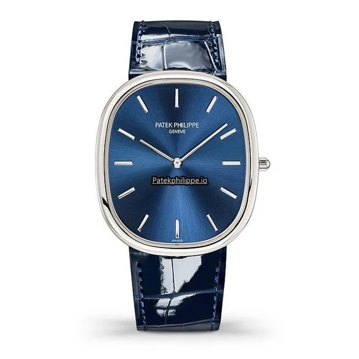 Patek Philippe Golden Ellipse 5738p-001 34x39MM Platinum Case Automatic