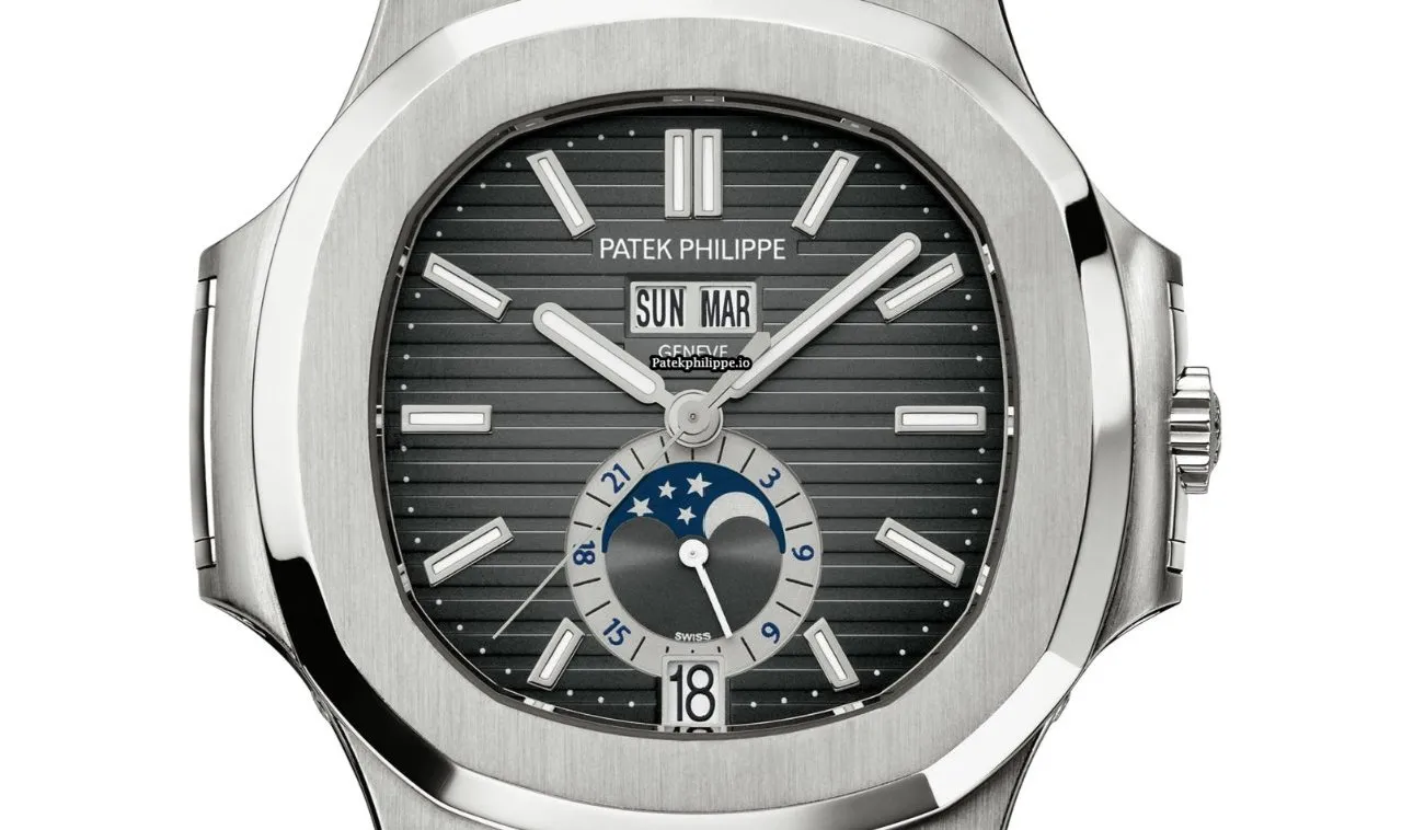 Alternative view of Patek Philippe Nautilus 5726a 001 41MM Steel Case Automatic