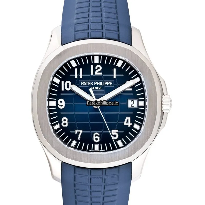 Alternative view of Patek Philippe Aquanaut 5168g-001 42.2MM White Gold Case Automatic