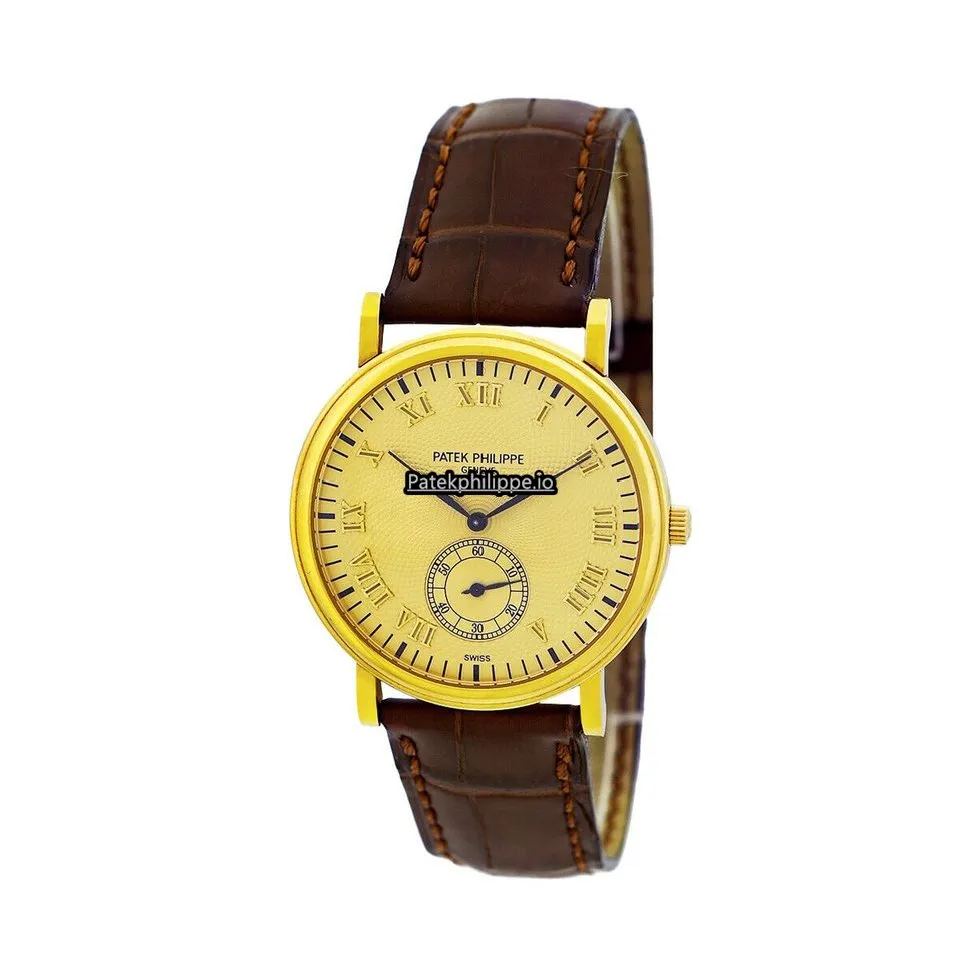 Patek Philippe Calatrava 5022 34MM Yellow Gold Case Automatic
