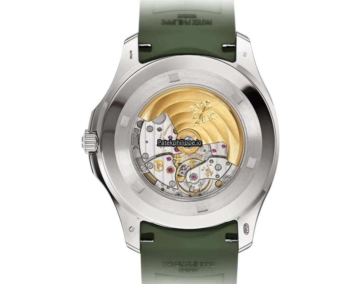 Alternative view of Patek Philippe Aquanaut 5168g-010 42MM White Gold Case Automatic