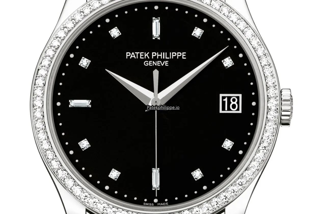 Alternative view of Patek Philippe Calatrava 5297g-001 38MM White Gold Case Automatic
