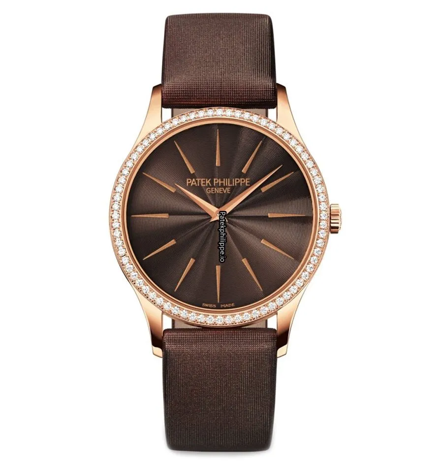Patek Philippe Calatrava 4897r-001 33MM Rose Gold Case Manual Winding