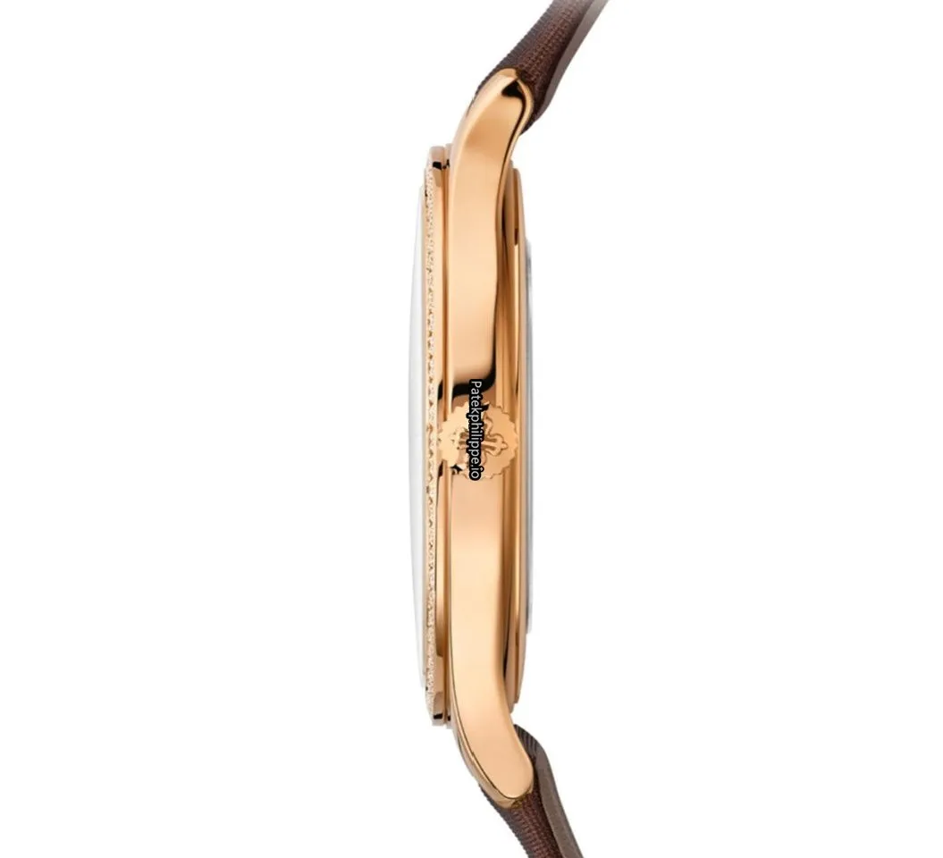 Alternative view of Patek Philippe Calatrava 4897r-001 33MM Rose Gold Case Manual Winding