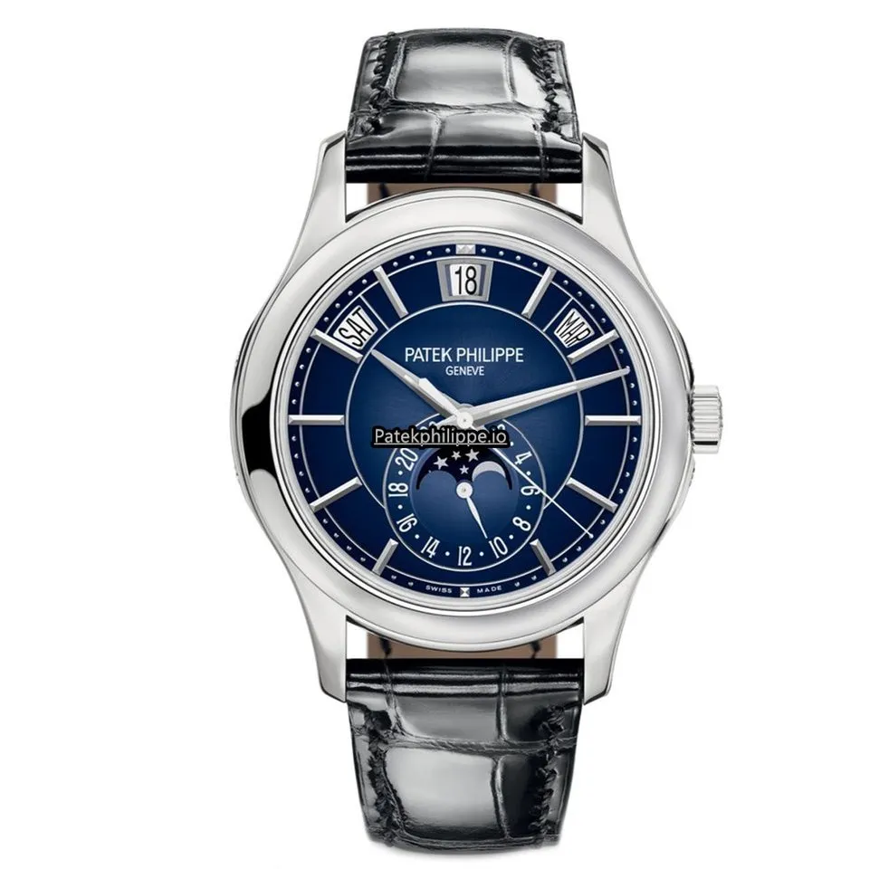 Patek Philippe Annual Calendar 5205g-013 40MM White Gold Case Automatic