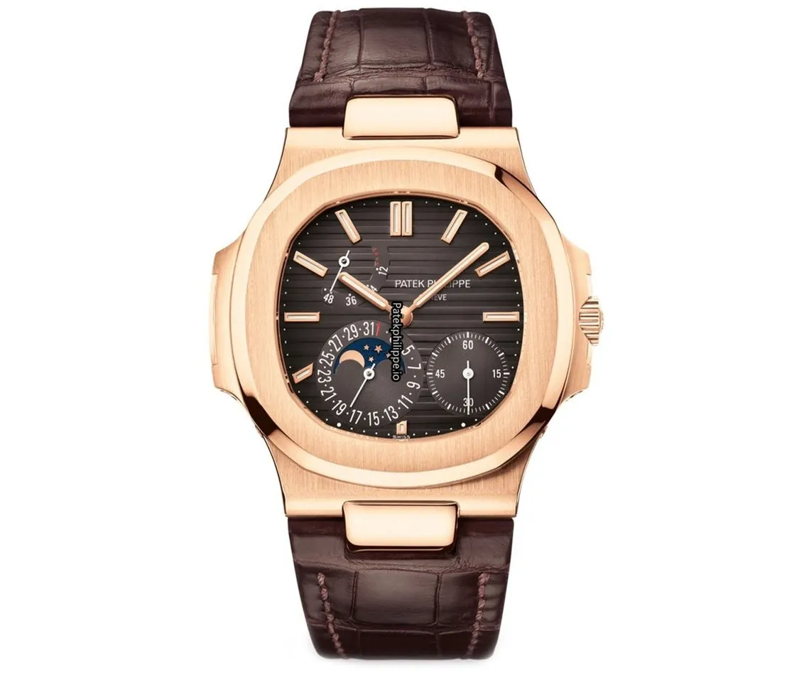 Patek Philippe Nautilus 5712r-001 40MM Rose Gold Case Automatic