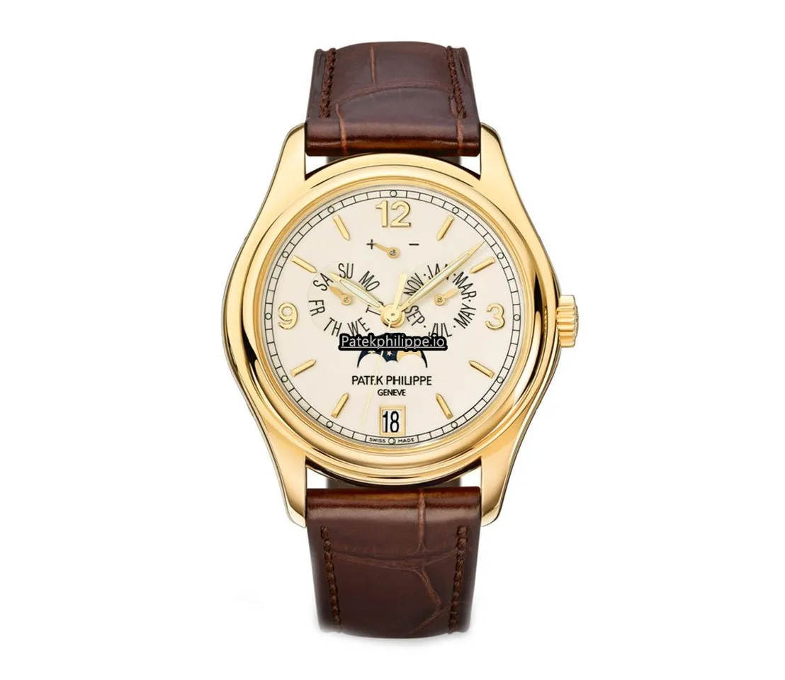 Patek Philippe Annual Calendar 5146j-001 39x11.2MM Yellow Gold Case Automatic