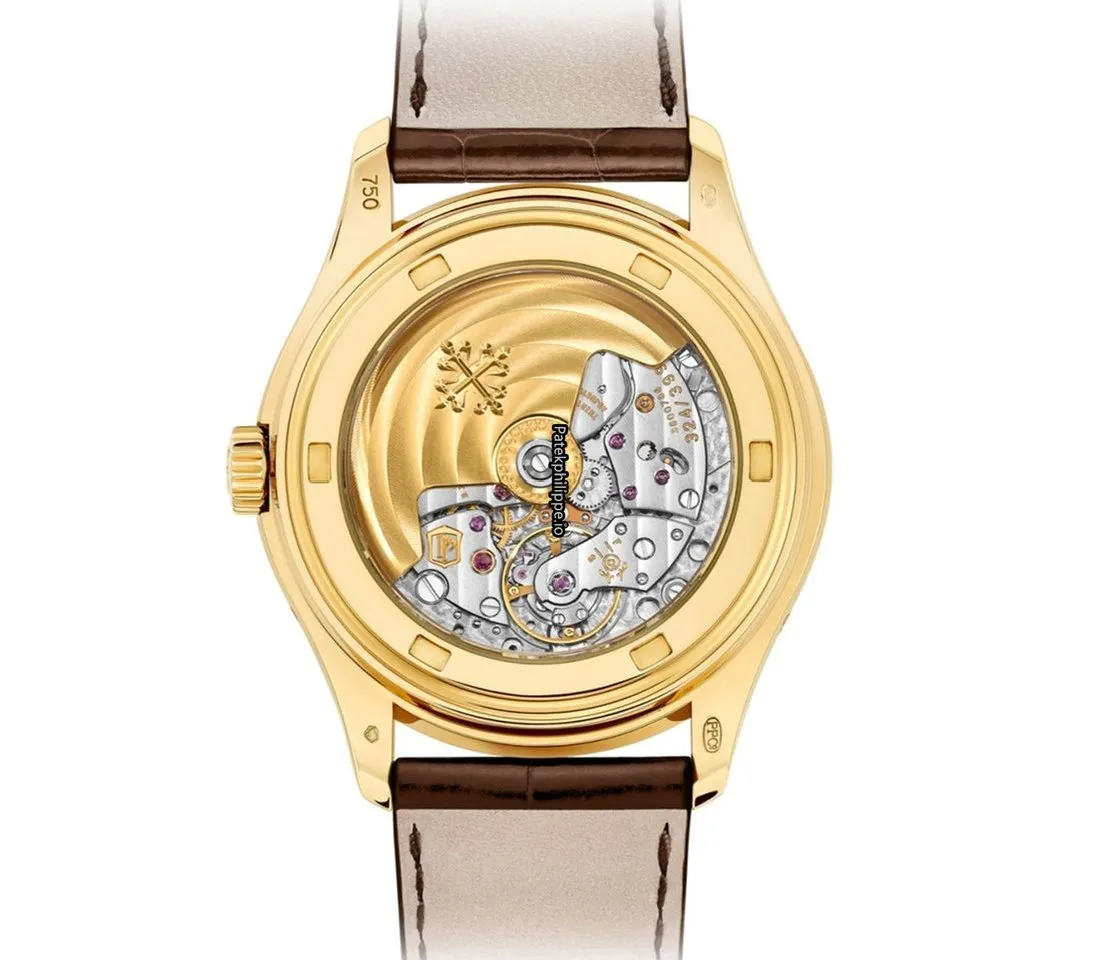 Alternative view of Patek Philippe Annual Calendar 5146j-001 39x11.2MM Yellow Gold Case Automatic