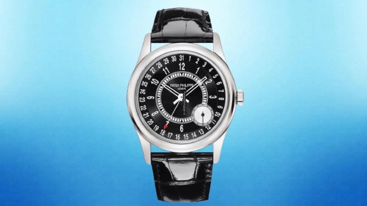 Patek Philippe Calatrava 6006g-001 39MM White Gold Case Automatic