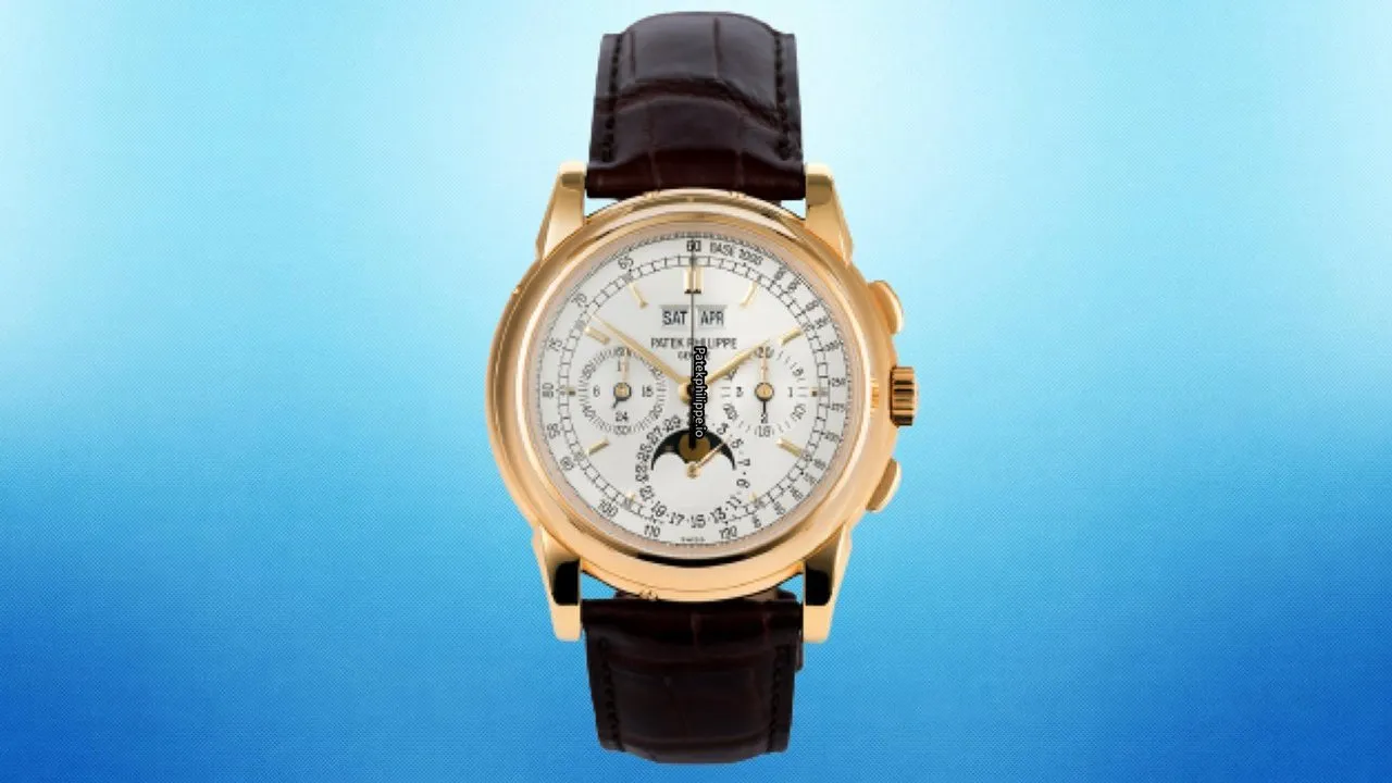 Patek Philippe Perpetual Calendar 5970j-001 40MM Yellow Gold Case Manual Winding