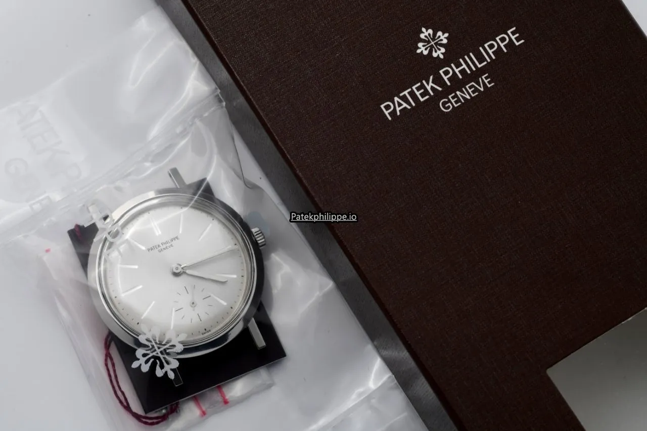 Alternative view of Patek Philippe Calatrava 3418 34MM Steel Case Manual Winding