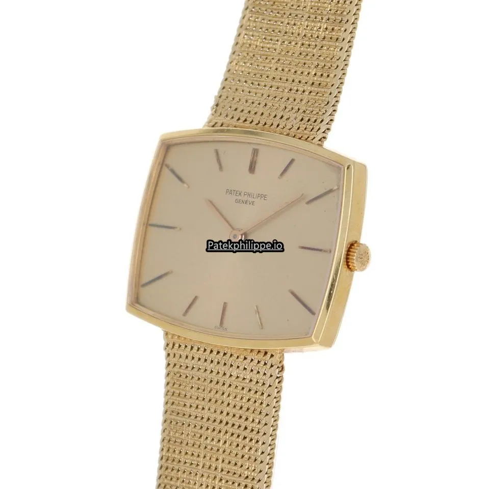 Alternative view of Patek Philippe Vintage 3527 27x33MM Yellow Gold Case Manual Winding
