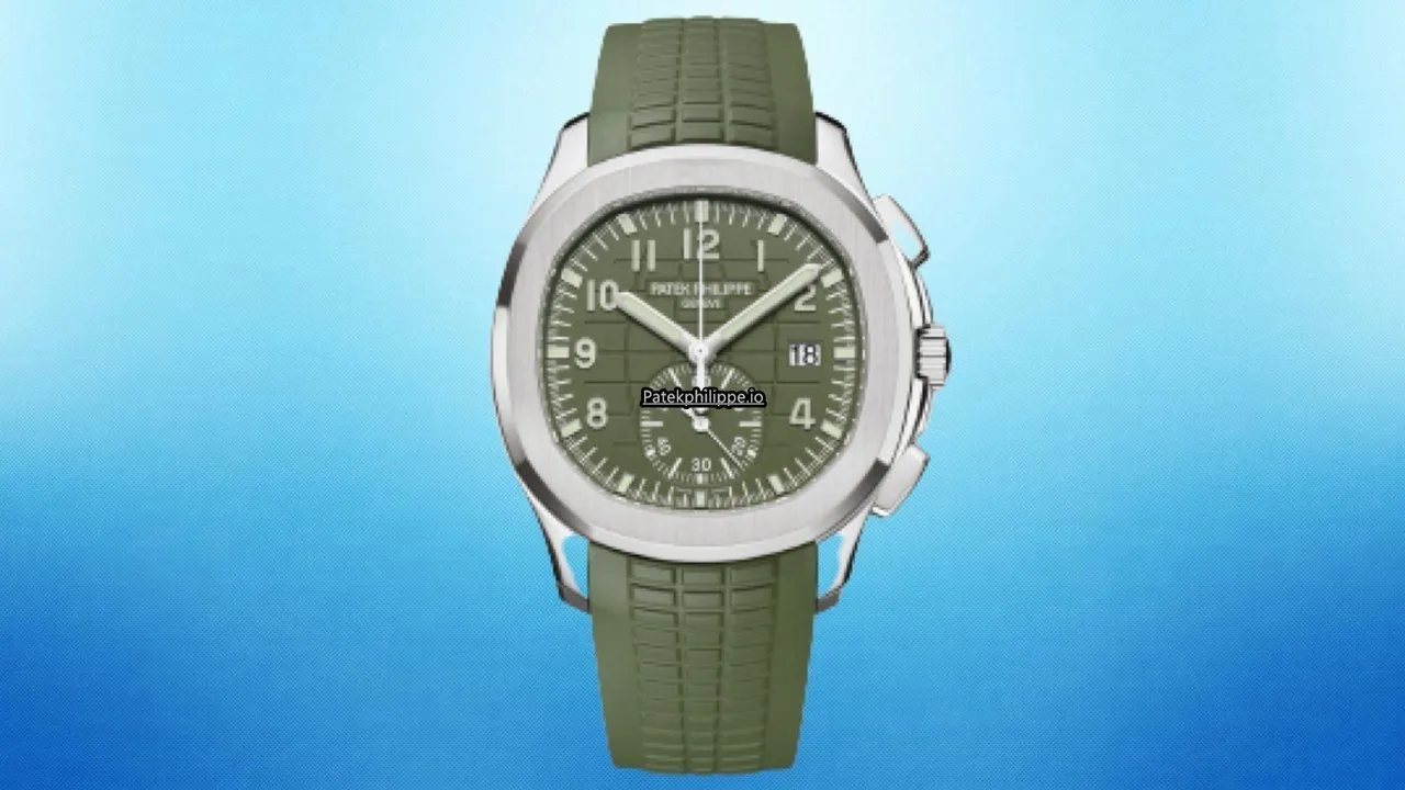 Patek Philippe Aquanaut 5968g-010 42.2x11.9MM White Gold Case Automatic