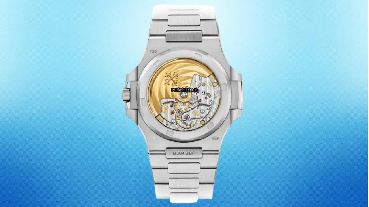 Alternative view of Patek Philippe Nautilus 5719/10g-010 40MM White Gold Case Automatic