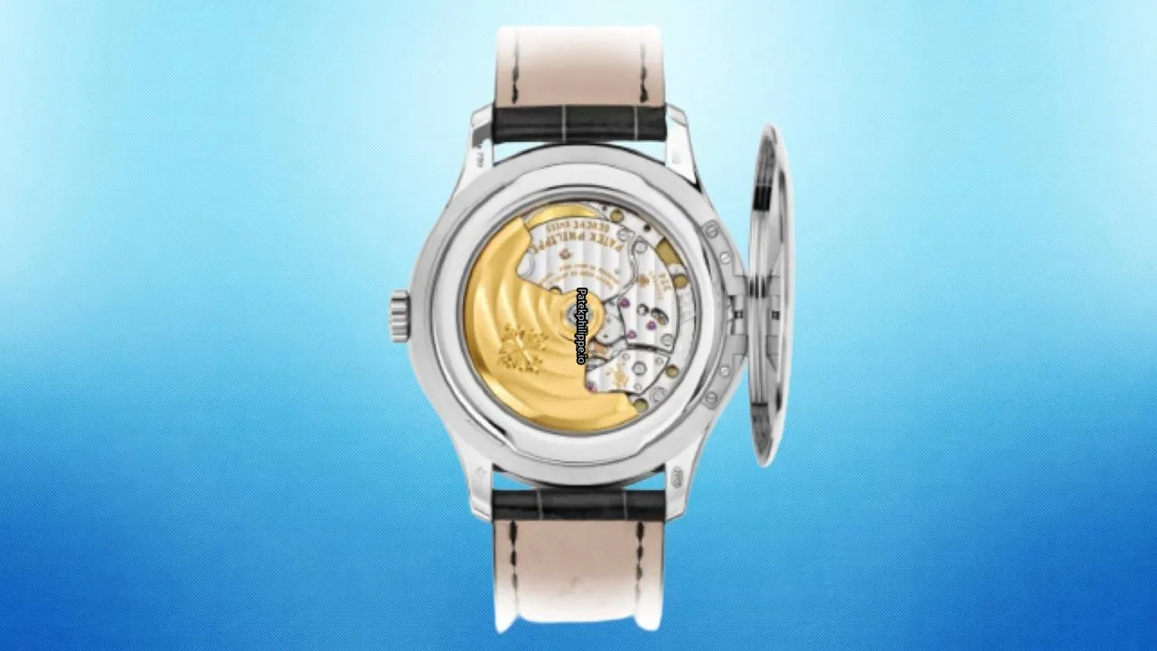 Alternative view of Patek Philippe Calatrava 5227g-010 39MM White Gold Case Automatic