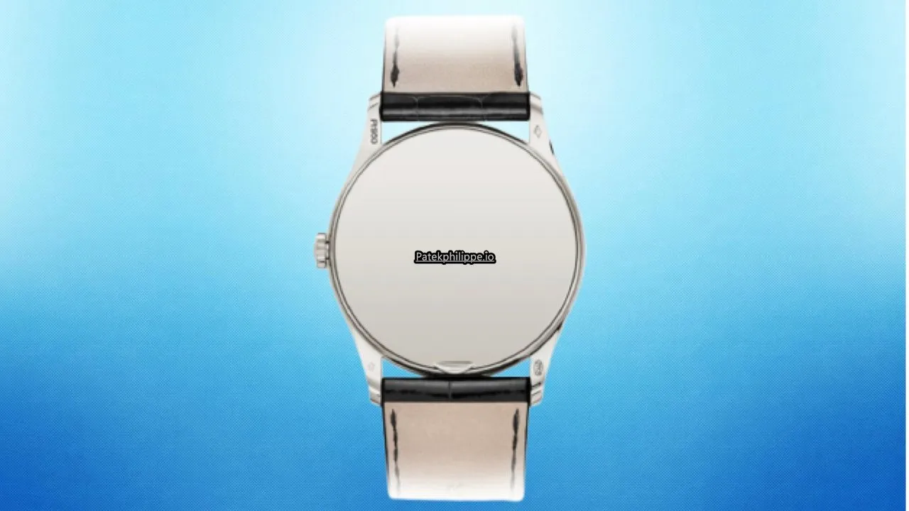 Alternative view of Patek Philippe Calatrava 5196p-001 37MM Platinum Case Manual Winding