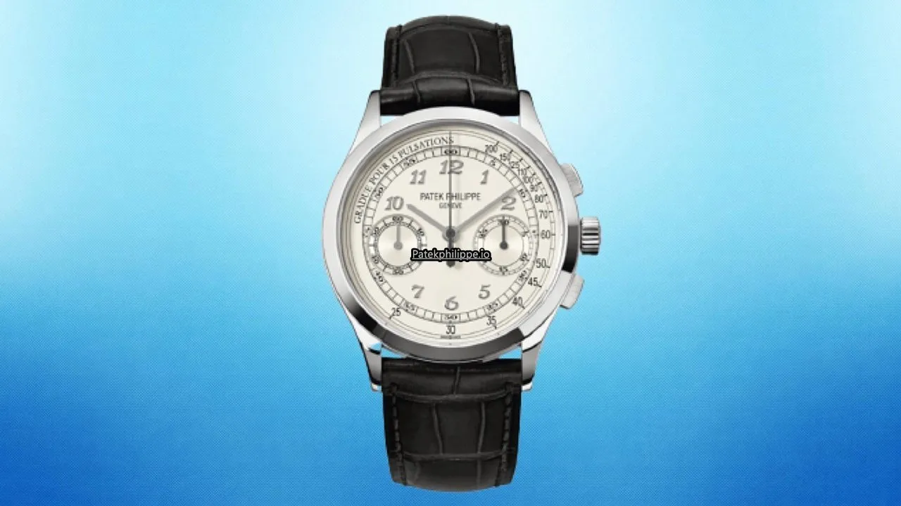 Patek Philippe Chronograph 5170g-001 39MM White Gold Case Manual Winding