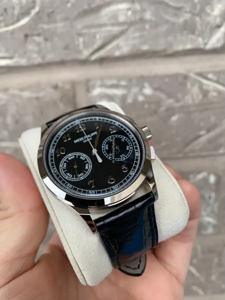 Alternative view of Patek Philippe Chronograph 5170g-010 39.4MM White Gold Case Manual Winding