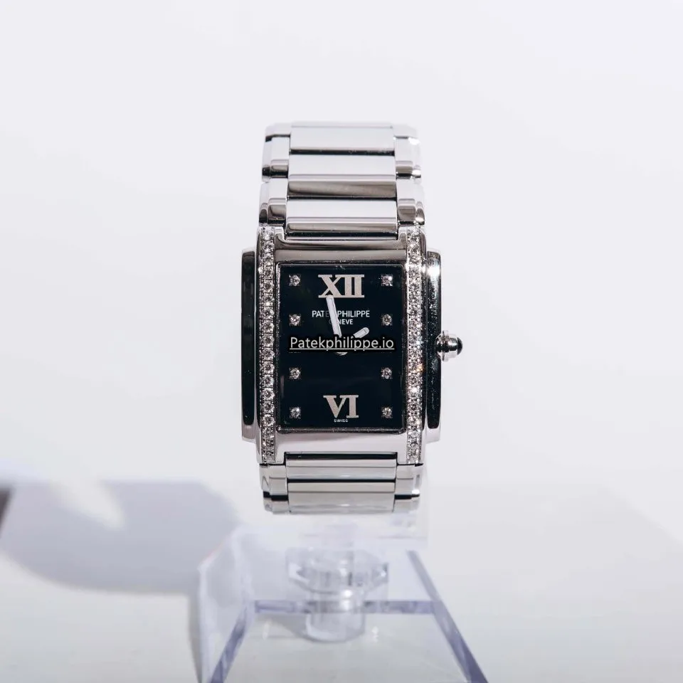 Patek Philippe Twenty-4 4910-10a-001 30x25MM Steel Case Quartz