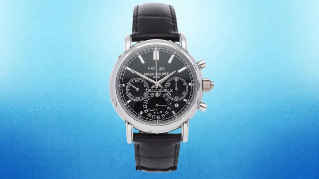Patek Philippe Perpetual Calendar 5204p-011 40MM Platinum Case Manual Winding