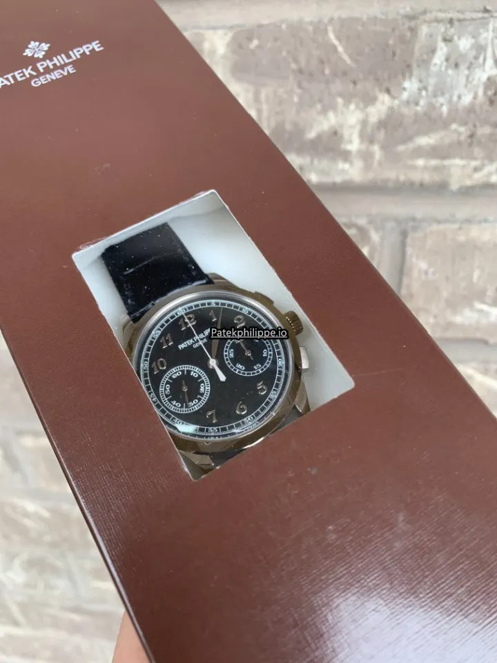 Alternative view of Patek Philippe Chronograph 5170g-010 39.4MM White Gold Case Manual Winding