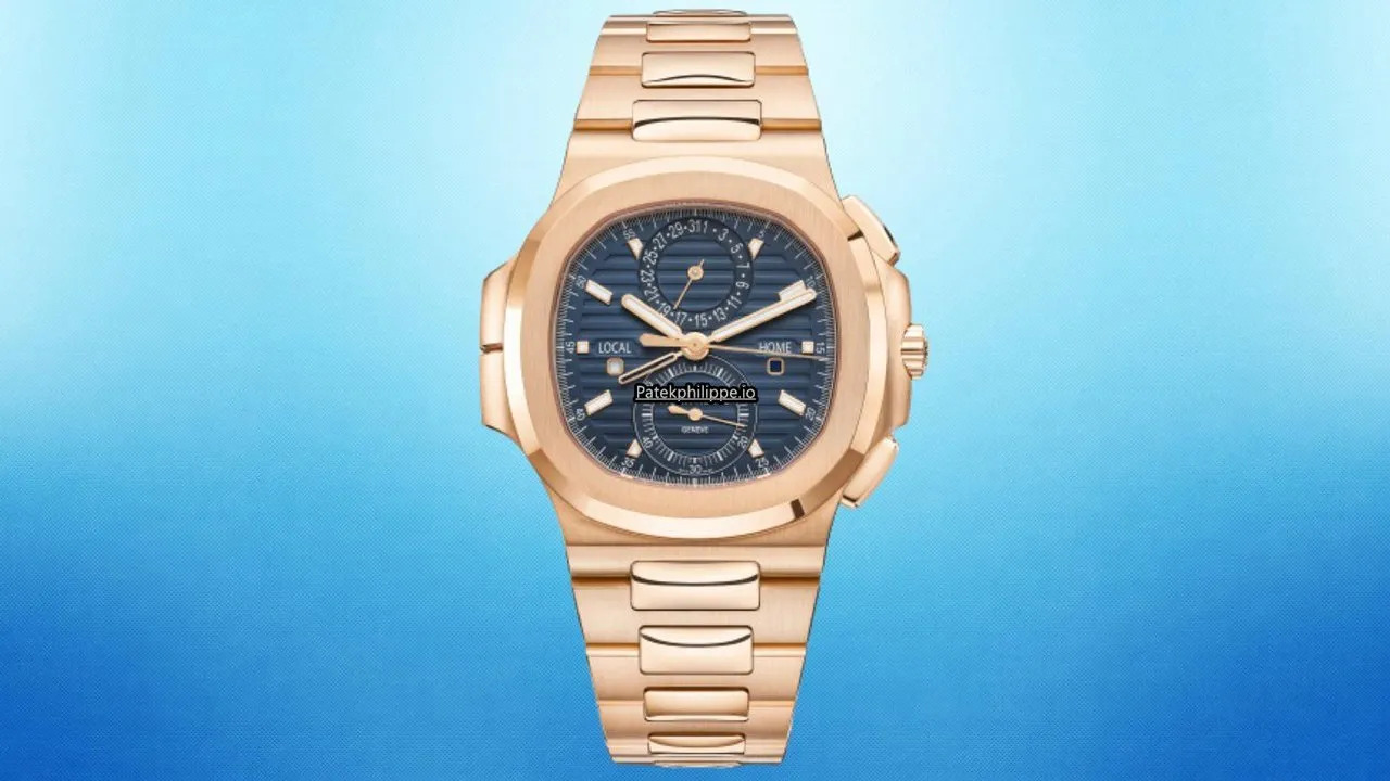Patek Philippe Nautilus 5990/1r-001 Rose Gold Case Automatic