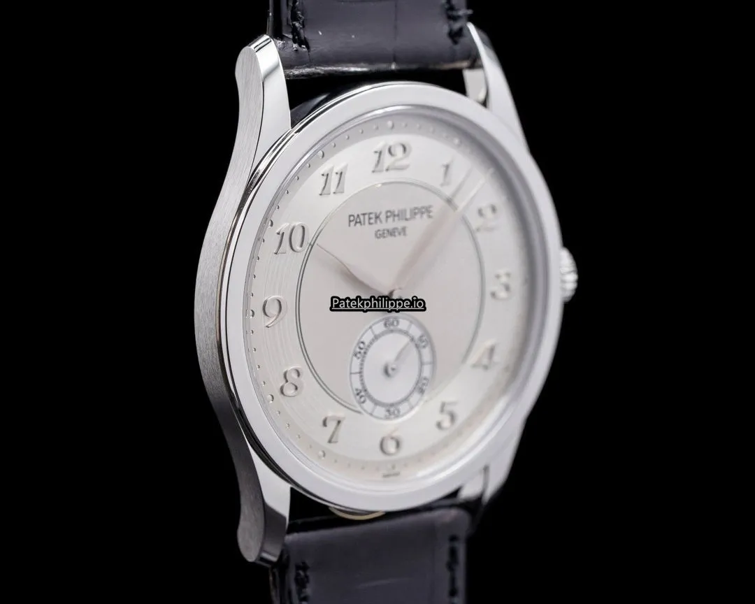 Alternative view of Patek Philippe Calatrava 5196p-001 37MM Platinum Case Manual Winding